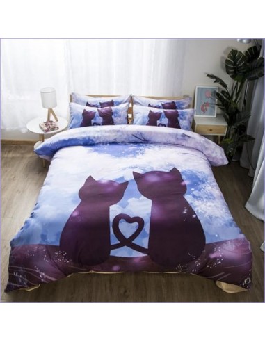 Housse de Couette avec motif Chat Comparez plus de prix