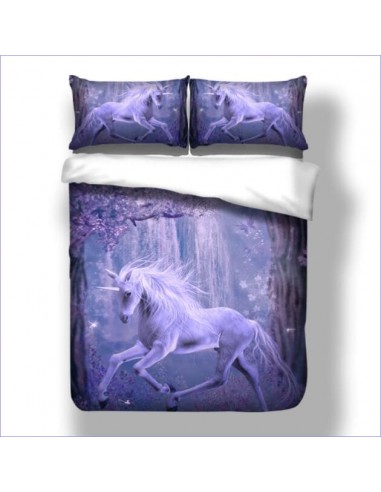 Housse de Couette Licorne Sauvage Violette En savoir plus