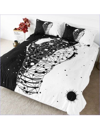 Housse de Couette Boho - Ampoule Constellation Venez acheter