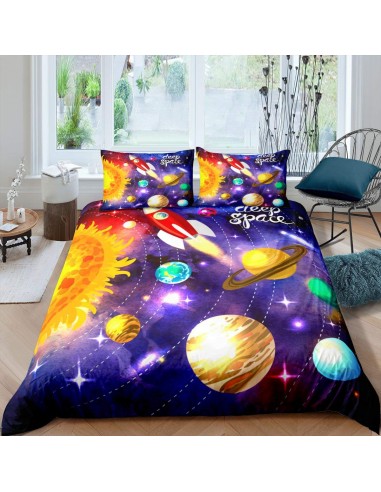 Rocket planet duvet cover commande en ligne