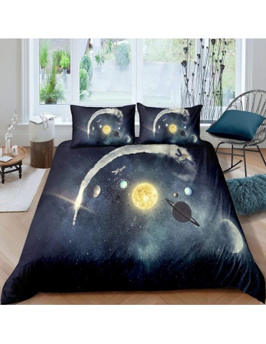 Planet Spatial Vessel Duvet Cover à prix réduit toute l'année