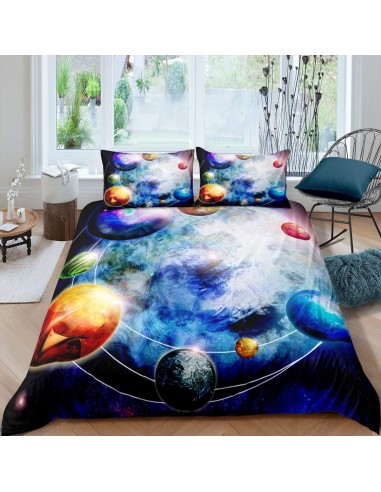 Duvet cover planet rotation français