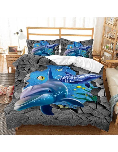 Sea ocean duvet cover le des métaux précieux