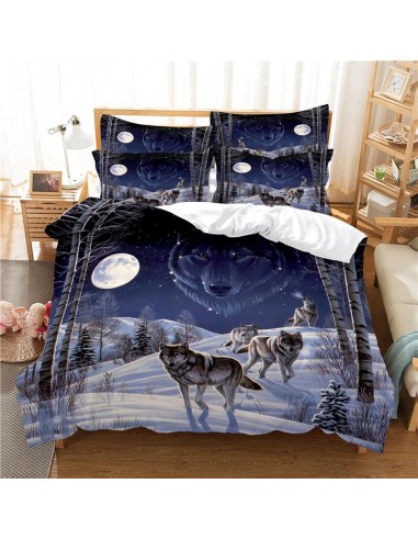 Wolf's Duvet Cover les muscles