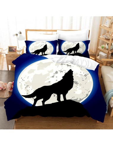 Duvet cover Loup howl soldes