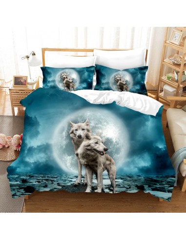 Full moon loup duvet cover de la marque