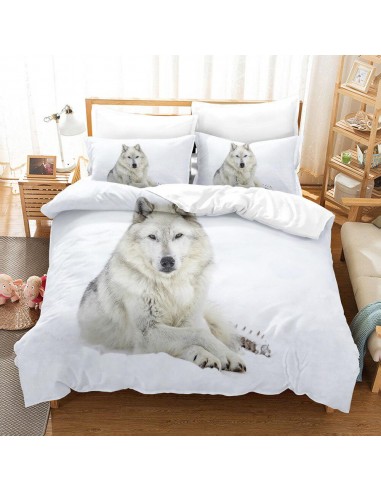 White wolf duvet cover Découvrez la collection