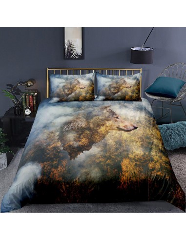 Forest Wolf Duvet Cover En savoir plus