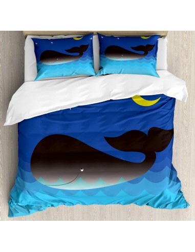 Wave whale duvet cover s'inspire de l'anatomie humaine