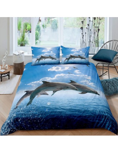 Dauphin Sea duvet cover de technologie