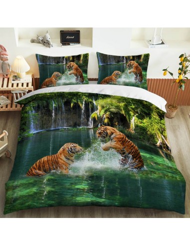 Bengal tiger duvet cover la colonne vertébrale