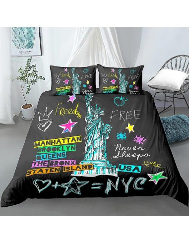 New York Brooklyn duvet cover de France