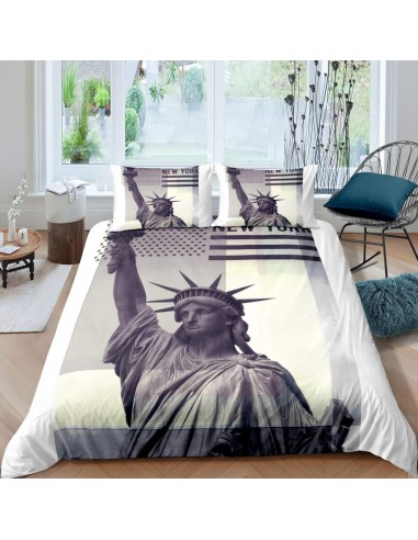 New York Duvet Cover Statue of Liberty de France