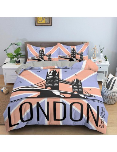 London Duvet Cover Pont Livraison rapide