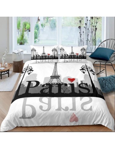 Love Paris duvet cover Economisez 