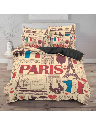 Duvet cover Paris French offre 