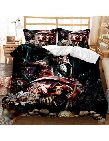 Grande mowing skeleton duvet cover outlet