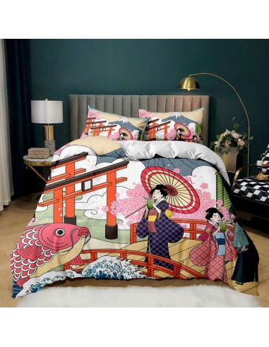 Japan Temple Duvet Cover en ligne