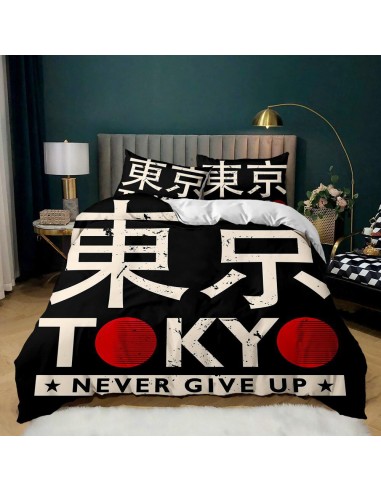 Japanese Tokyo Duvet Cover Livraison rapide