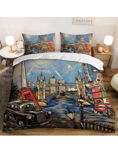 London Duvet Cover Capital Cities pas chere