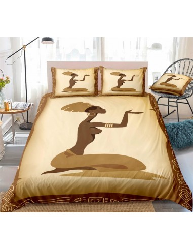 African woman duvet cover Les êtres humains sont 