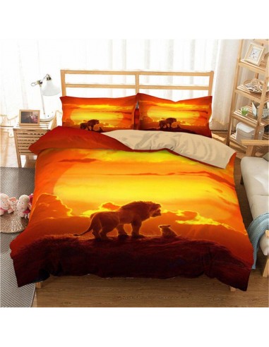 African duvet cover king lion Faites des économies