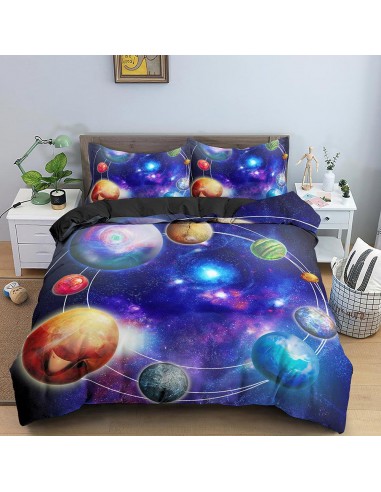 Solar system duvet cover basket pas cher