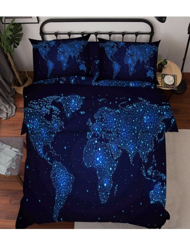 Light world duvet cover la livraison gratuite