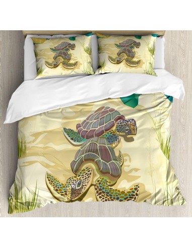 Sand turtle duvet cover Paris Déstockage Promo