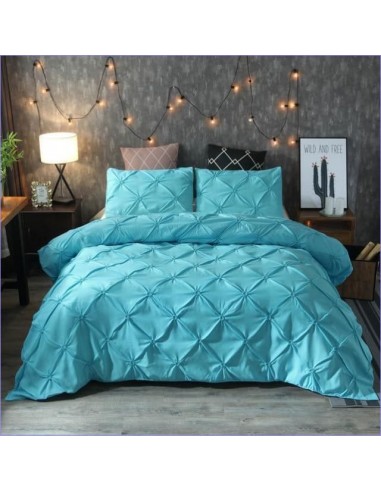 Housse de Couette Bleu Turquoise Venez acheter