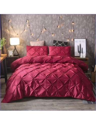 Housse de Couette Rouge 200x200 pas cher chine