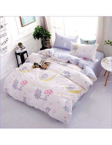 Housse de Couette Enfants petits Elephants soldes