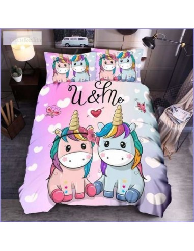 Housse de Couette Licorne you and me Toutes les collections ici