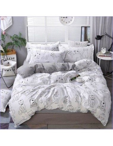 Housse de Couette Chat 2 personnes soldes