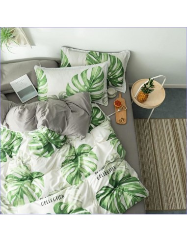 Housse de Couette Fleurie Plante tropicale votre