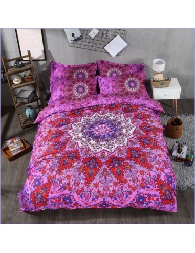 Housse de Couette Bohème Mandala Indien rose prix pour 