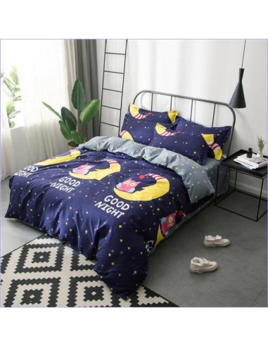 Housse de Couette Enfant Hibou et Lune en ligne des produits 