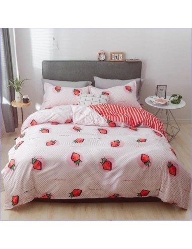 Housse de Couette Enfant Fraise pour bénéficier 