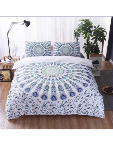 Housse de Couette Mandala Fleuri de pas cher