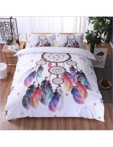 Housse de Couette Attrape Rêves à Plumes Dessin en stock