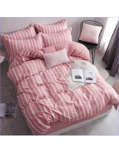 Housse de couette Blanche et Rose store