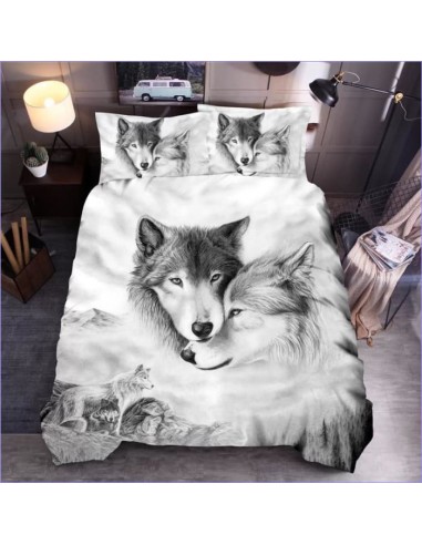 Housse de Couette Chien Loup hantent personnes