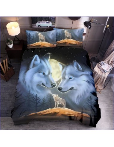 Housse de Couette Chien Loup Dessin store