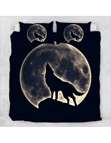 Housse de Couette Loup Garou et Lune france