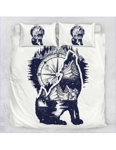 Housse de Couette Loup Boussole Comparez et commandez 