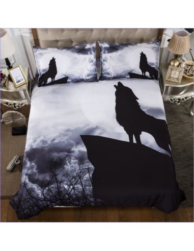 Housse de Couette Loup Majestueux solde